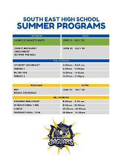 summerbellschedules